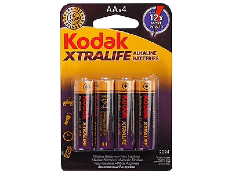 Kodak батарейка LR-6 XTRALIFE 4бл.\80\240 оптом