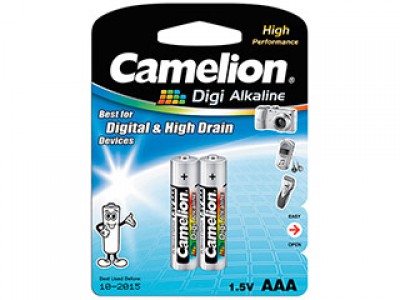 Camelion батарейка LR-3 DIGI BL-2 (LR03-BP2DG, 1.5В) 2бл./24/576/96! оптом