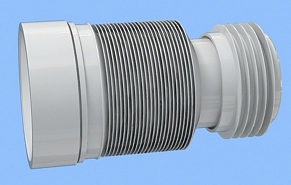 АНИ Пласт K828 Удлинитель гибкий для унитаза диаметр 110мм без уплотнителя (40) оптом