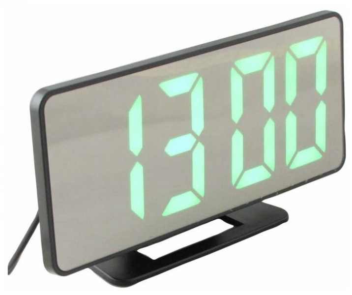 VST-888-4 часы электронные (зелёные цифры)  оптом