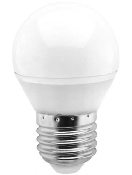 Smartbuy лампа LED-ШАР  5 Вт E27 3000K SBL-G45-05-30K-E27 (10\50) оптом