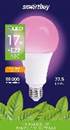 Smartbuy лампа LED A80 17 Вт E27 ФИТО SBL-A80-17-fito-E27 (10/100) оптом