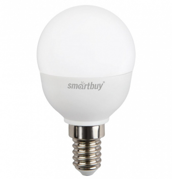 Smartbuy лампа LED-ШАР  9,5 Вт E14 3000K SBL-P45-9_5-30K-E14 (10\100)   оптом